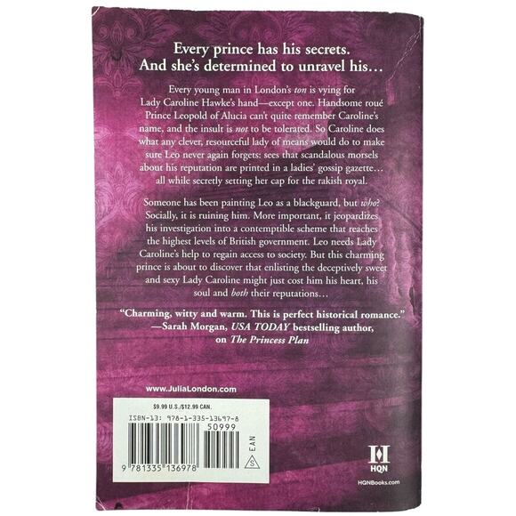 Royal Kiss & Tell by Julia London (Paperback) - Picture 2 of 6